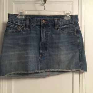 Denim skirt